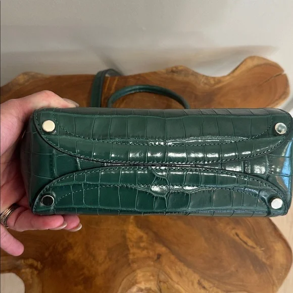 Kate Spade Croc-Embossed Mini Two Way Bag - Picture 8 of 9